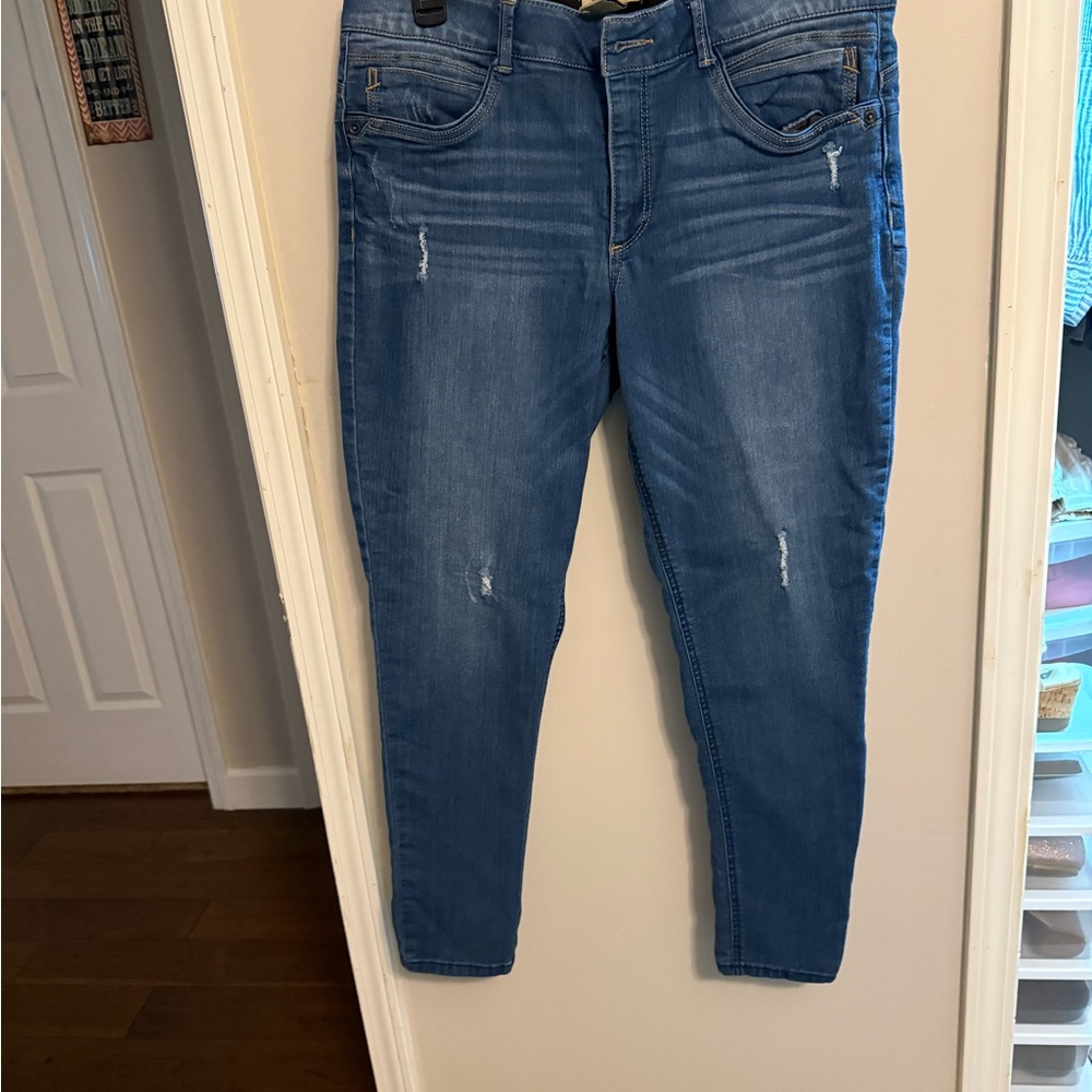 Democracy Women's Blue Skinny Jeans